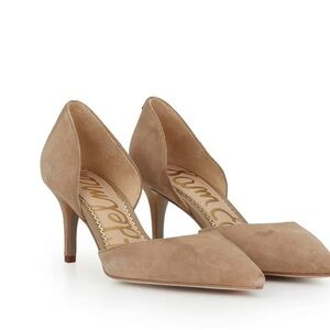 Sam Edelman Jaïna D’Orsay heels oatmeal size 9 1/2